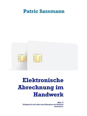 cover image of Elektronische Abrechnung im Handwerk